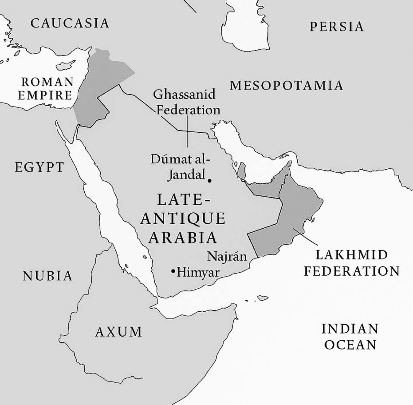 Arabia and Adjacent Christian Worlds, 300-600 CE