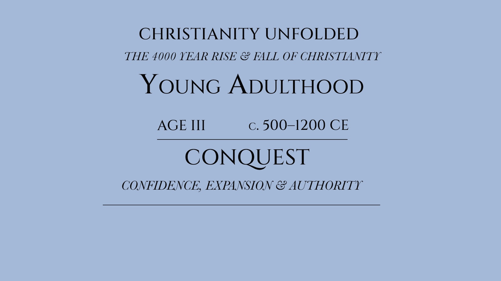 Age III - Conquest